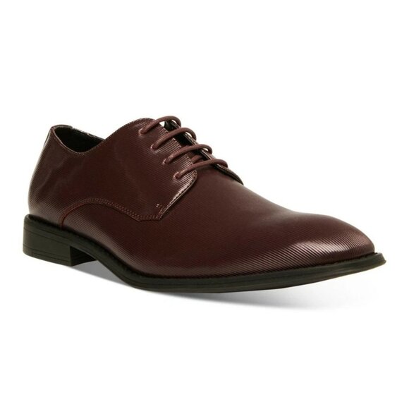 Steve Madden Men\'s Crakke Embossed Patent Occasion Derby Dress Shoes main image 6
